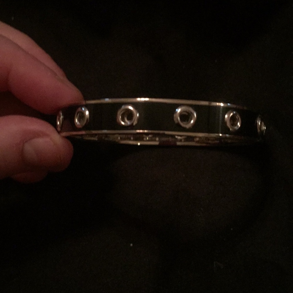 Coach black bracelet